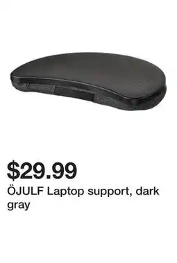 Ikea ÖJULF Laptop support, dark gray offer