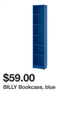 Ikea BILLY Bookcase, blue offer