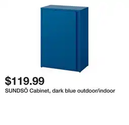 Ikea SUNDSÖ Cabinet, dark blue outdoor/indoor offer
