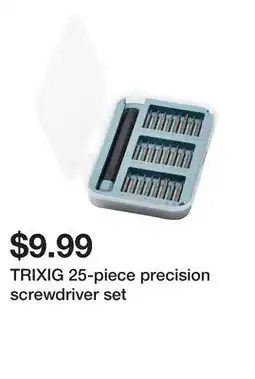 Ikea TRIXIG 25-piece precision screwdriver set offer