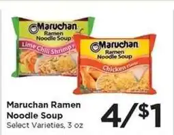 Food 4 Less Maruchan Ramen Noodle Soup offer