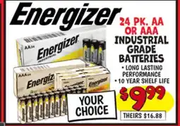 Ollie's Energizer 24 PK. AA OR AAA INDUSTRIAL GRADE BATTERIES offer