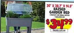 Ollie's 30 X 38.7 X 14.9 RAISED GARDEN BED offer