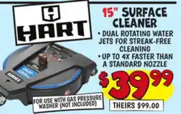 Ollie's HART 15 SURFACE CLEANER offer