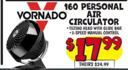Ollie's VORNADO 160 PERSONAL AIR CIRCULATOR offer