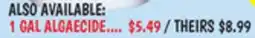 Ollie's POOL ESSENTIALS 1 GAL ALGAECIDE offer
