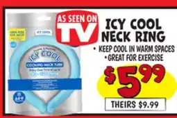 Ollie's ICY COOL NECK RING offer