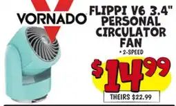 Ollie's VORNADO FLIPPI V6 3.4 PERSONAL CIRCULATOR FAN offer