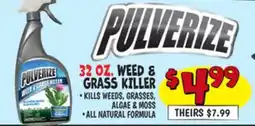 Ollie's PULVERIZE 32 OZ. WEED & GRASS KILLER offer