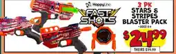 Ollie's HappyLine 3 PK STARS & STRIPES BLASTER PACK offer
