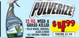 Ollie's 32 OZ. WEED & GRASS KILLER offer