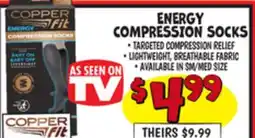Ollie's ENERGY COMPRESSION SOCKS offer