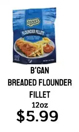 Seven Mile Market B'gan breaded flounder fillet offer
