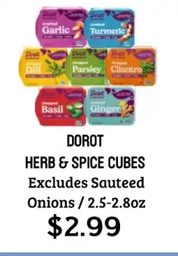 Seven Mile Market Dorot herb & spice cubes excludes sauteed onions offer