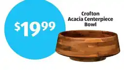 Aldi Crofton Acacia Centerpiece Bowl offer