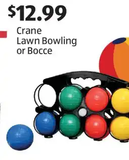 Aldi Crane Lawn Bowling or Bocce offer