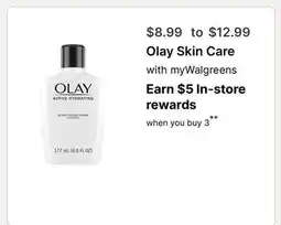 Walgreens Olay Skin Care offer
