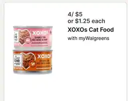 Walgreens XOXOs Cat Food offer