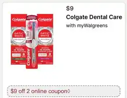 Walgreens Colgate Dental Care offer