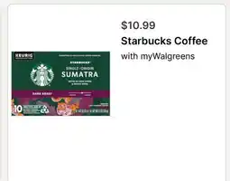 Walgreens Starbucks Coffee offer