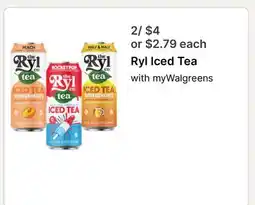 Walgreens Ryl Iced Tea offer