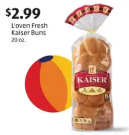 Aldi L'oven Fresh Kaiser Buns offer