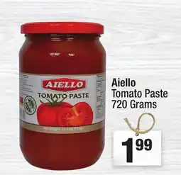 Super King Markets Aiello Tomato Paste offer