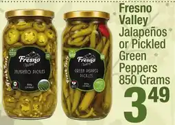 Super King Markets Fresno Valley Jalapeños or Pickled Green Peppers offer