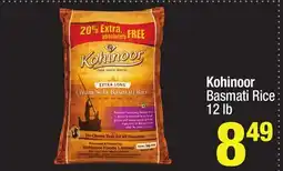 Super King Markets Kohinoor Basmati Rice offer