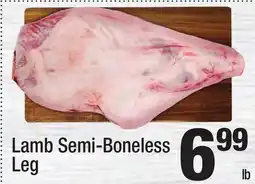 Super King Markets Lamb Semi-Boneless Leg offer