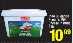 Super King Markets Indo Bulgarian Sheep's Milk Cheese in Brine offer