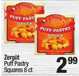 Super King Markets Zergüt Puff Pastry Squares offer