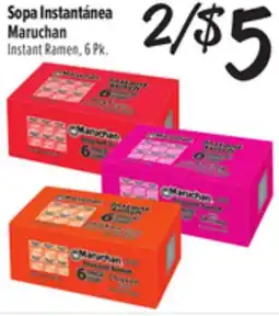 El Super Fresh Maruchan Instant Ramen offer