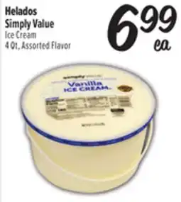 El Super Fresh Simply Value Ice Cream offer