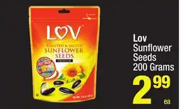 Super King Markets Lov Sunflower Seeds offer