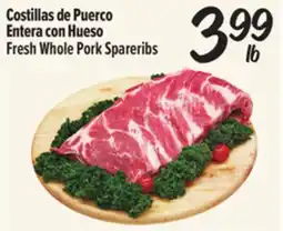 El Super Fresh Fresh Whole Pork Spareribs offer