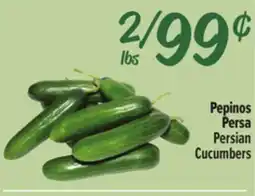 El Super Fresh Persian Cucumbers offer
