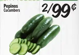 El Super Fresh Cucumbers offer