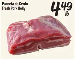 El Super Fresh Fresh Pork Belly offer