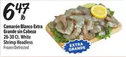 El Super Fresh 26-30Ct. White Shrimp Headless offer