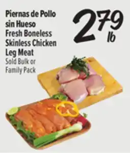 El Super Fresh Fresh Boneless Skinless Chicken Leg Meat offer