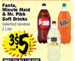 Superior Grocers Fanta Minute Maid Mr. Pibb & Mr. Pibb Soft Drinks offer