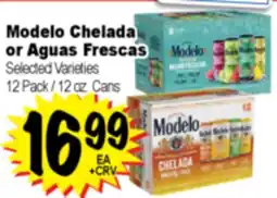 Superior Grocers Modelo Chelada or Aguas Frescas offer