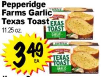 Superior Grocers Pepperidge Farms Garlic Texas Toast offer