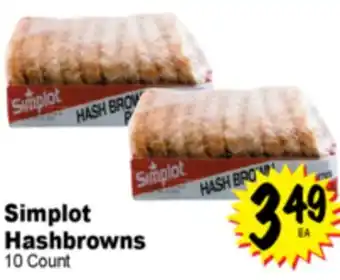 Superior Grocers Simplot Hashbrowns offer