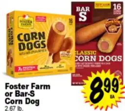 Superior Grocers Foster Farm or Bar-S Corn Dog offer