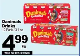 Superior Grocers Danimals Drinks offer