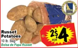 Superior Grocers Russet Potatoes offer