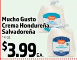 Superior Grocers Mucho Gusto Crema Hondureña, Salvadoreña offer