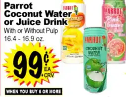 Superior Grocers Parrot Coconut Water offer
